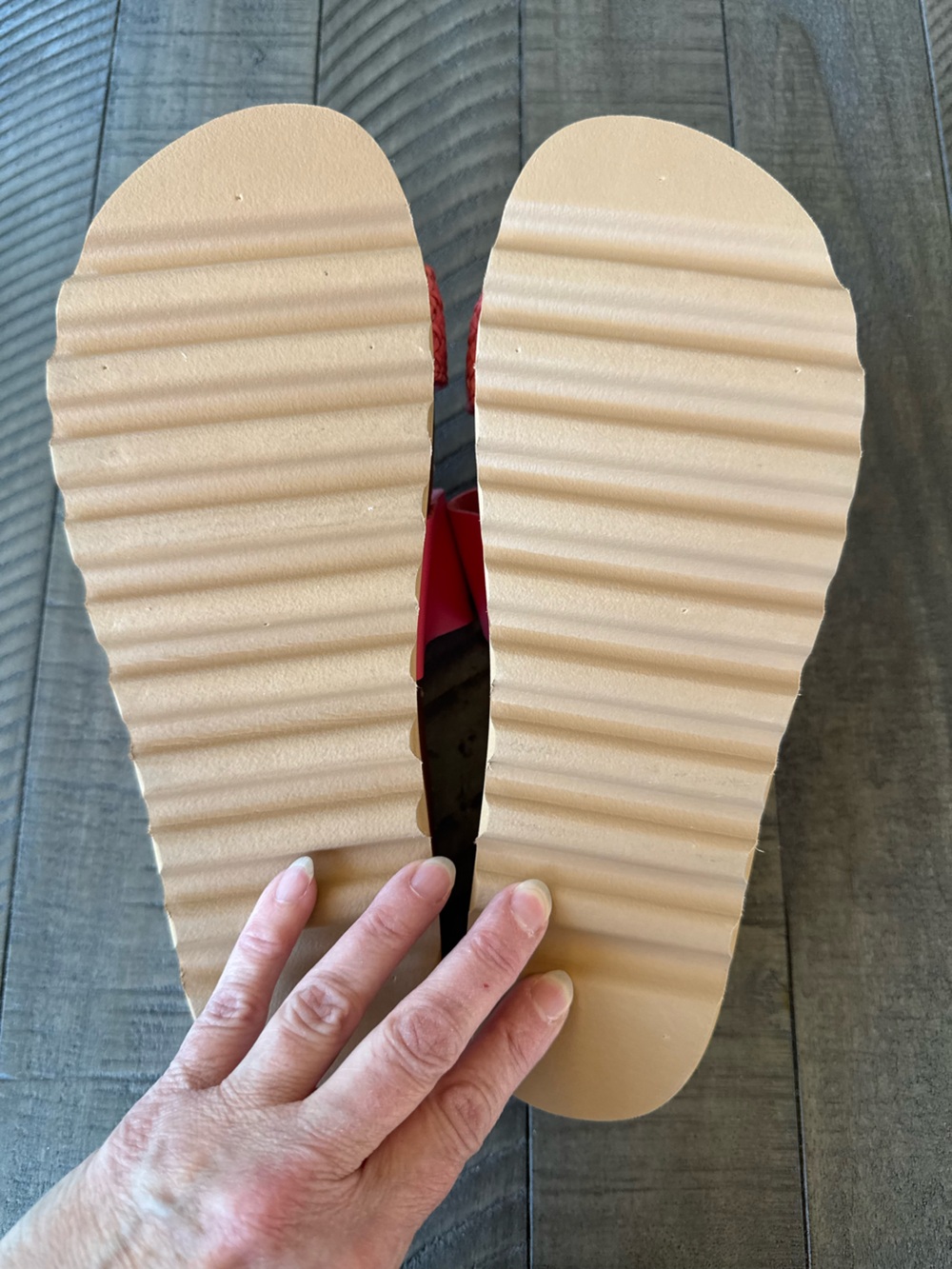 Reef Cushion Vista Hi Pink Platform Arch Support Slide Sandals Women's Size 8 - Picture 14 of 16